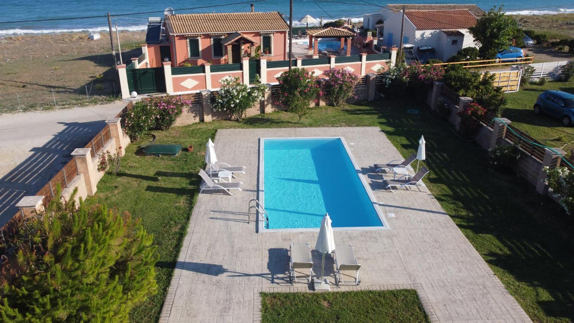 Almyra Beach House Corfu Almiros Beach Ngoại thất bức ảnh