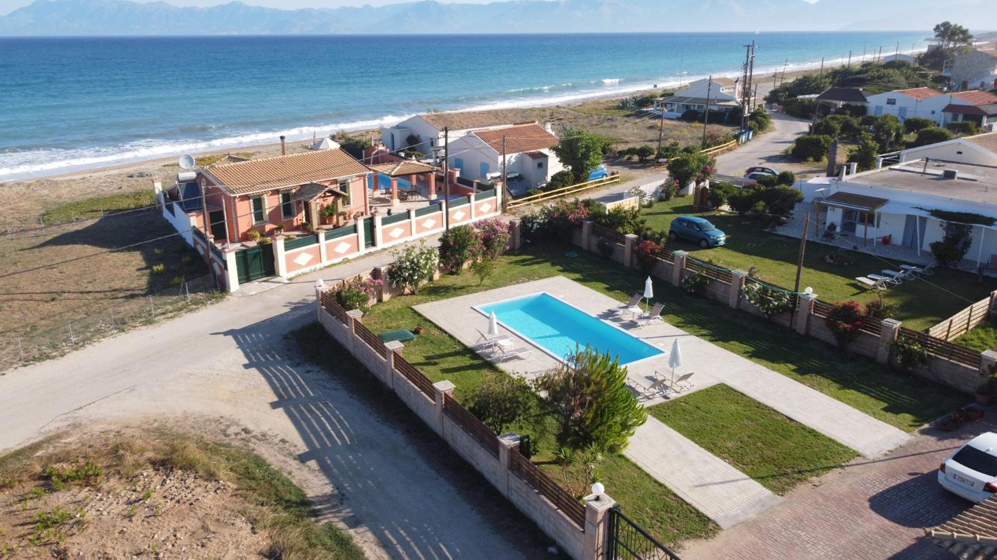 Almyra Beach House Corfu Almiros Beach Ngoại thất bức ảnh